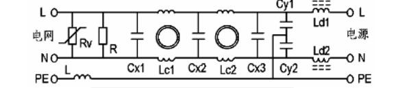 交流電源濾波網(wǎng)絡(luò)