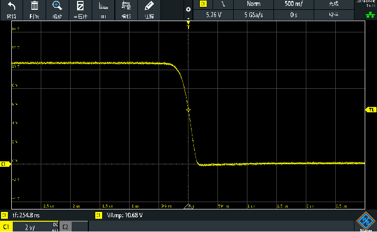 EA-I16 高速微中斷開關(guān)電源電壓微中斷實測波形