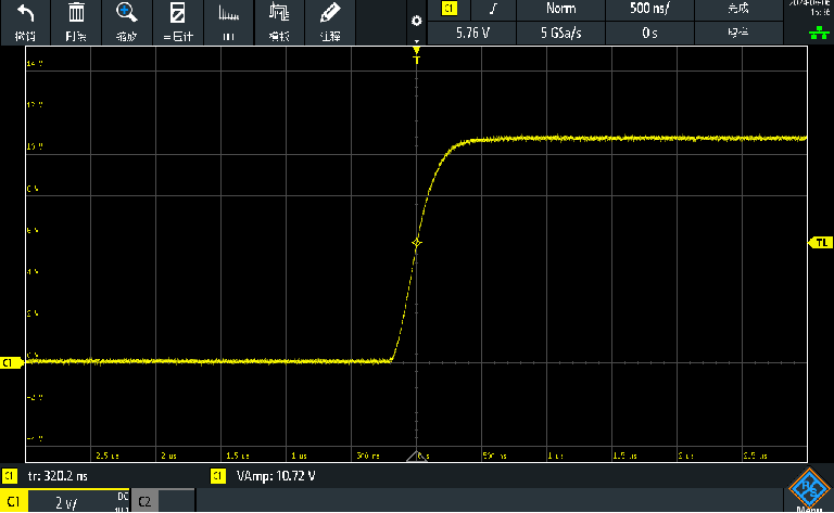 EA-I16 高速微中斷開關(guān)電源電壓微中斷實測波形